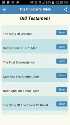 The Children's Bible android App screenshot 2